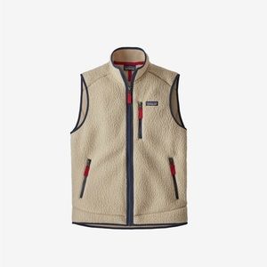 Patagonia Men's Retro Pile Fleece Vest, El Cap Khaki, size M